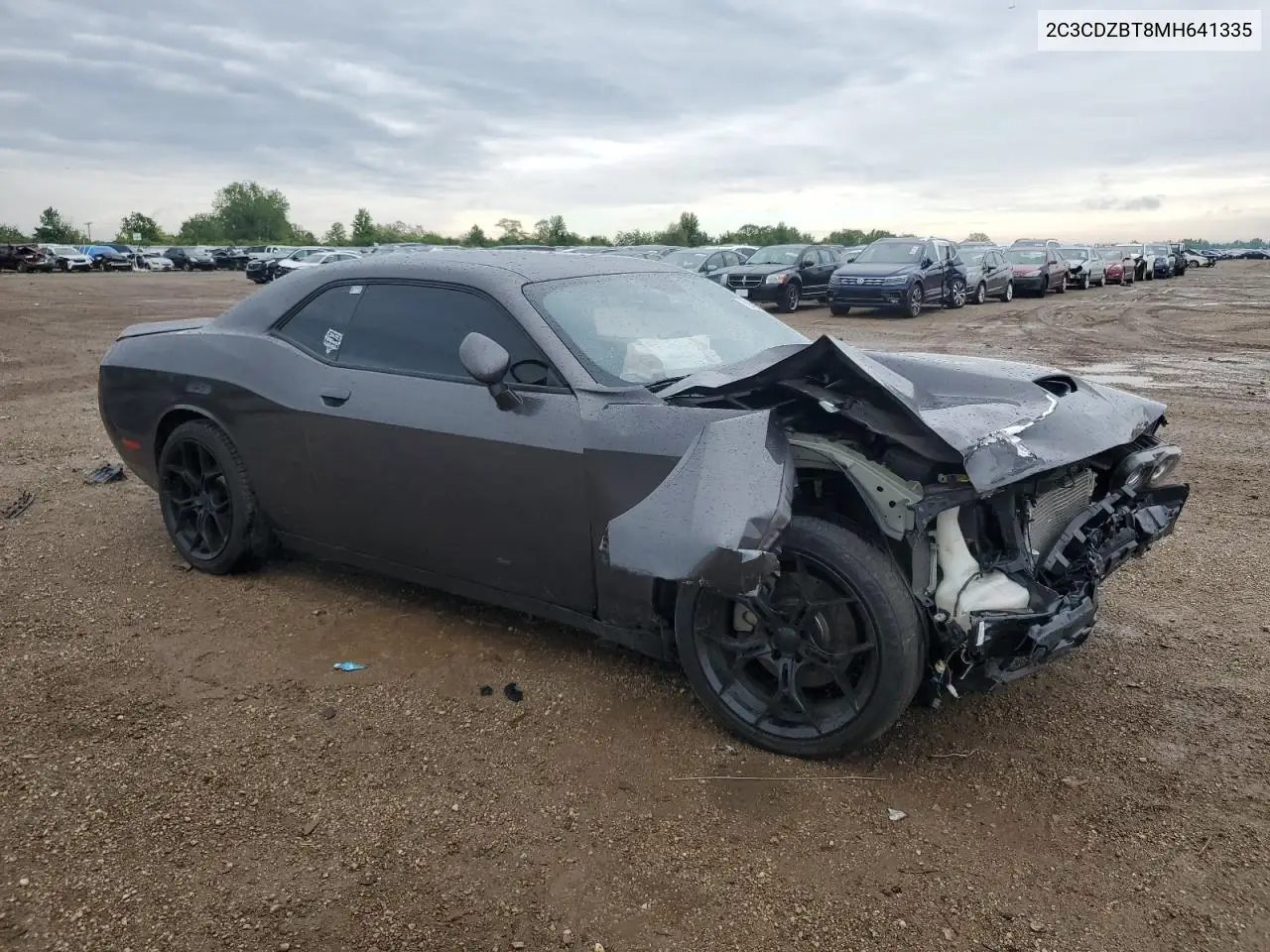 2021 Dodge Challenger R/T VIN: 2C3CDZBT8MH641335 Lot: 58398095