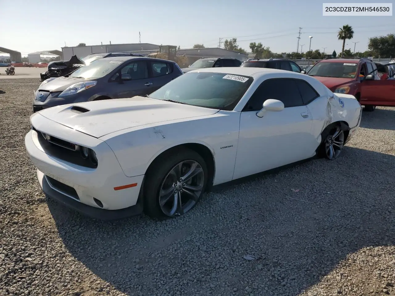 2021 Dodge Challenger R/T VIN: 2C3CDZBT2MH546530 Lot: 62210905