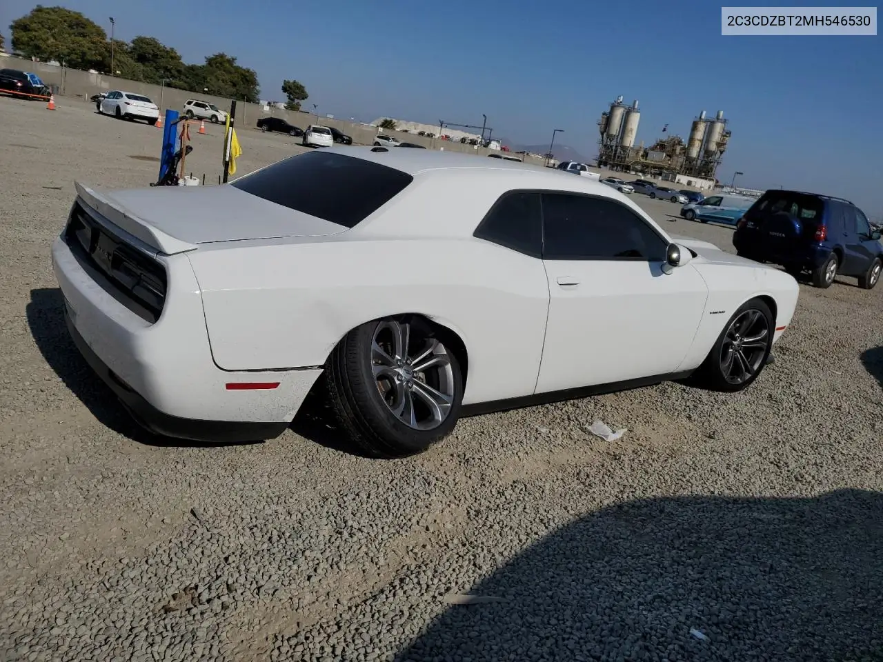 2021 Dodge Challenger R/T VIN: 2C3CDZBT2MH546530 Lot: 62210905