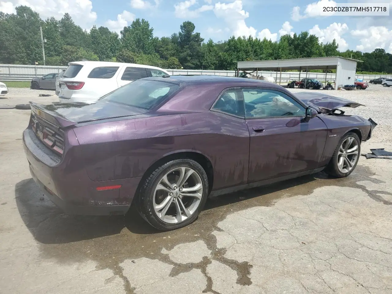 2021 Dodge Challenger R/T VIN: 2C3CDZBT7MH517718 Lot: 62342645
