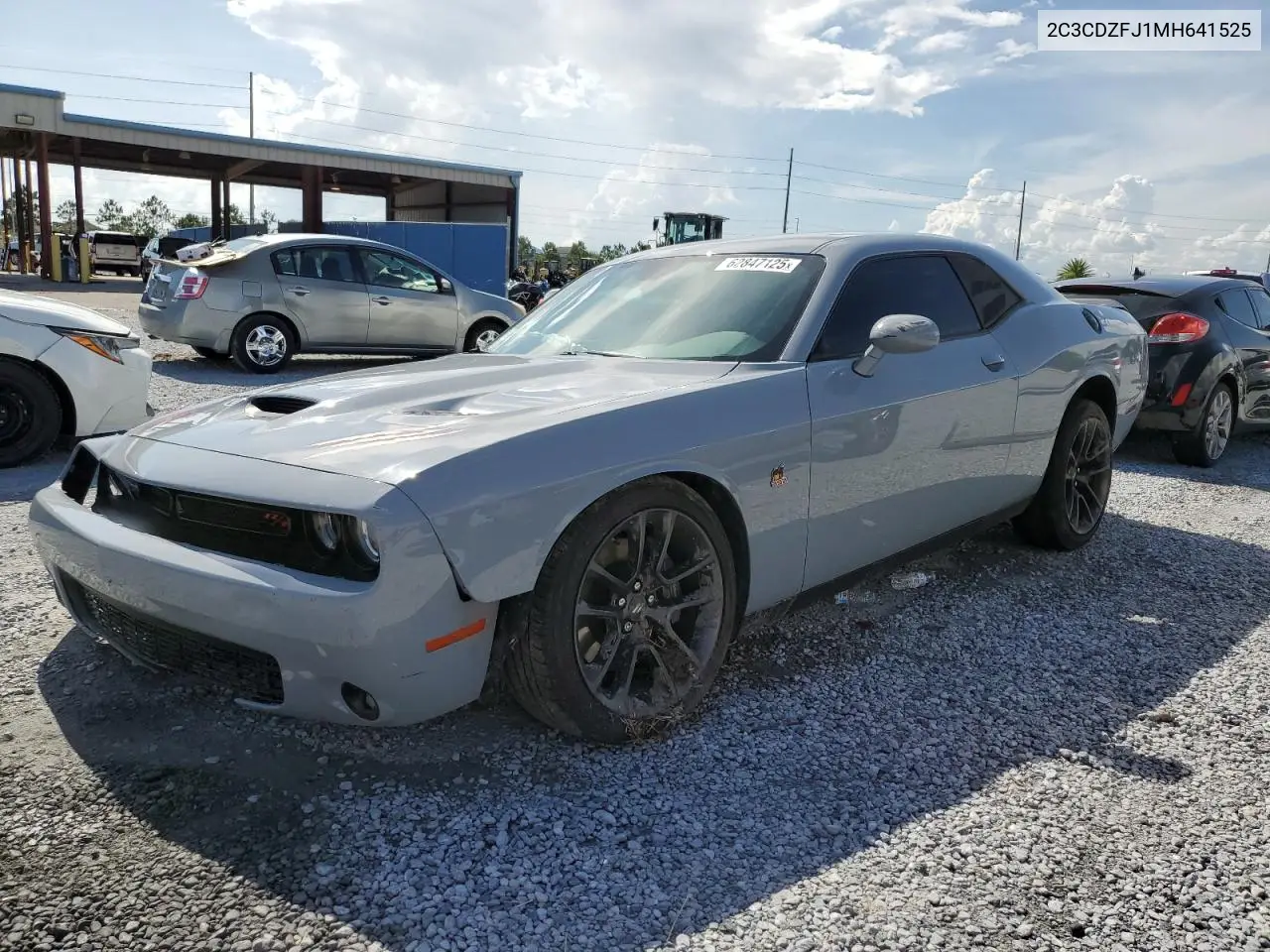2021 Dodge Challenger R/T Scat Pack VIN: 2C3CDZFJ1MH641525 Lot: 62847125