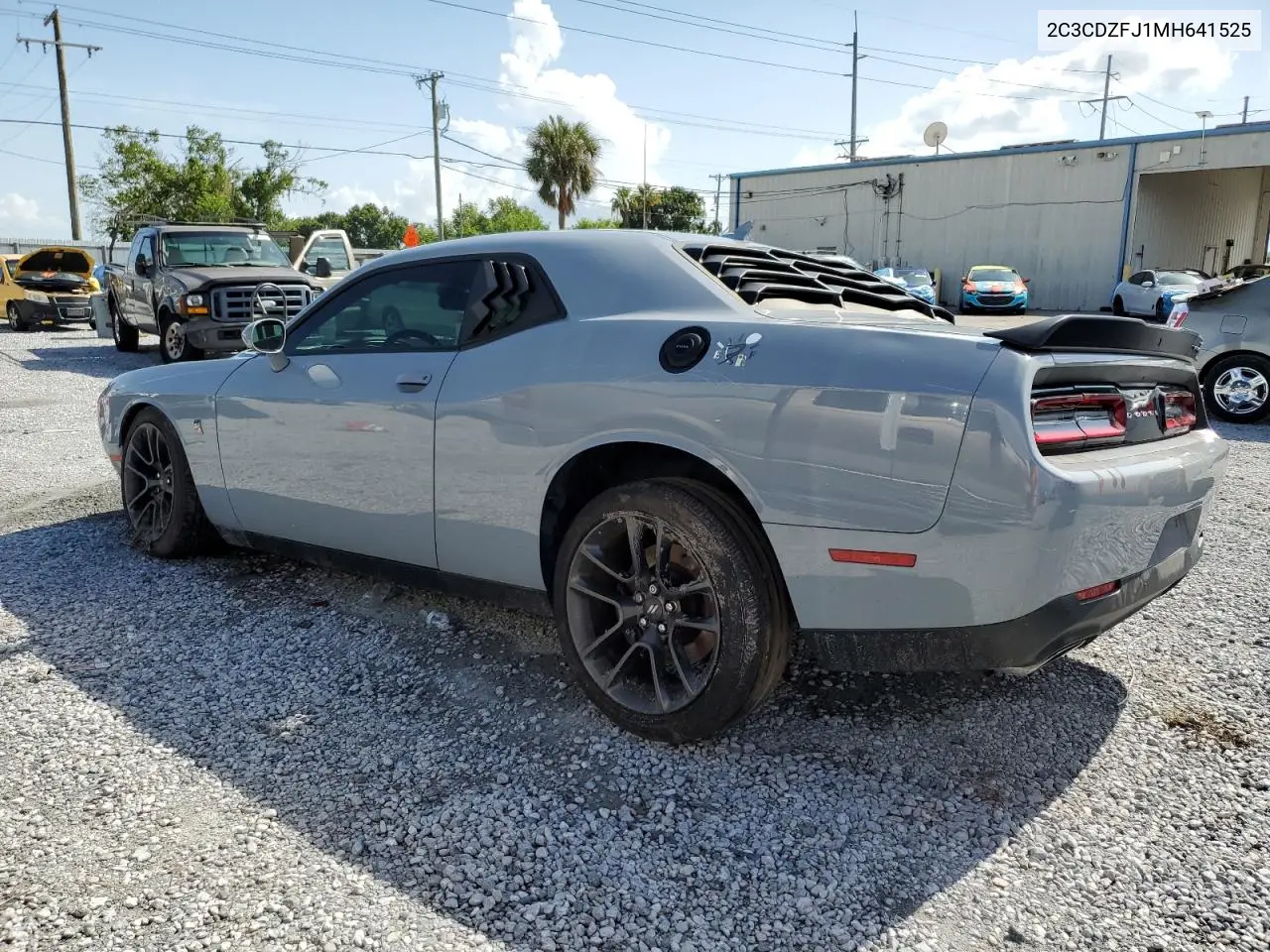 2021 Dodge Challenger R/T Scat Pack VIN: 2C3CDZFJ1MH641525 Lot: 62847125