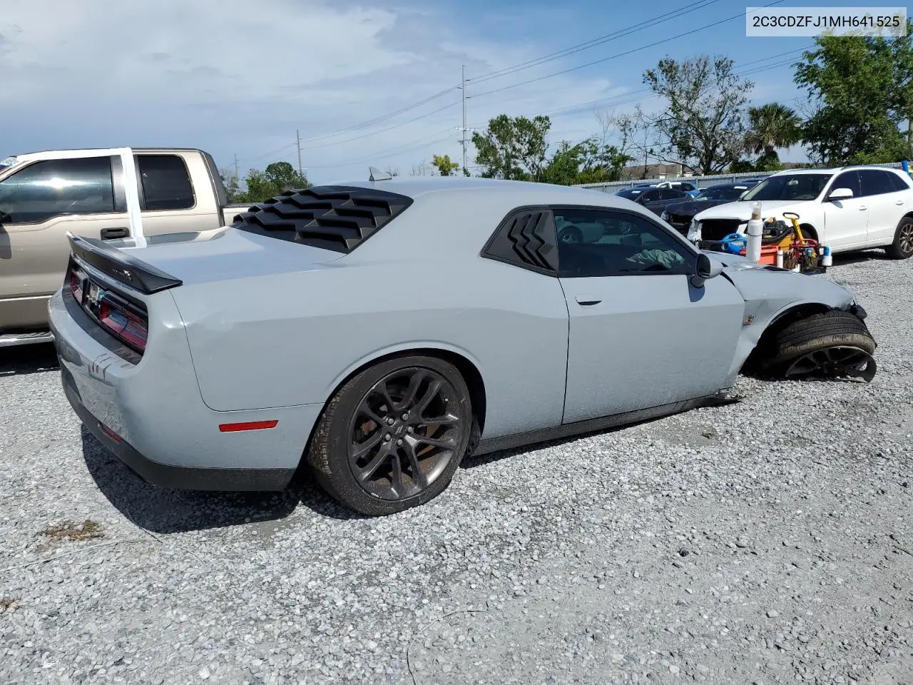 2021 Dodge Challenger R/T Scat Pack VIN: 2C3CDZFJ1MH641525 Lot: 62847125