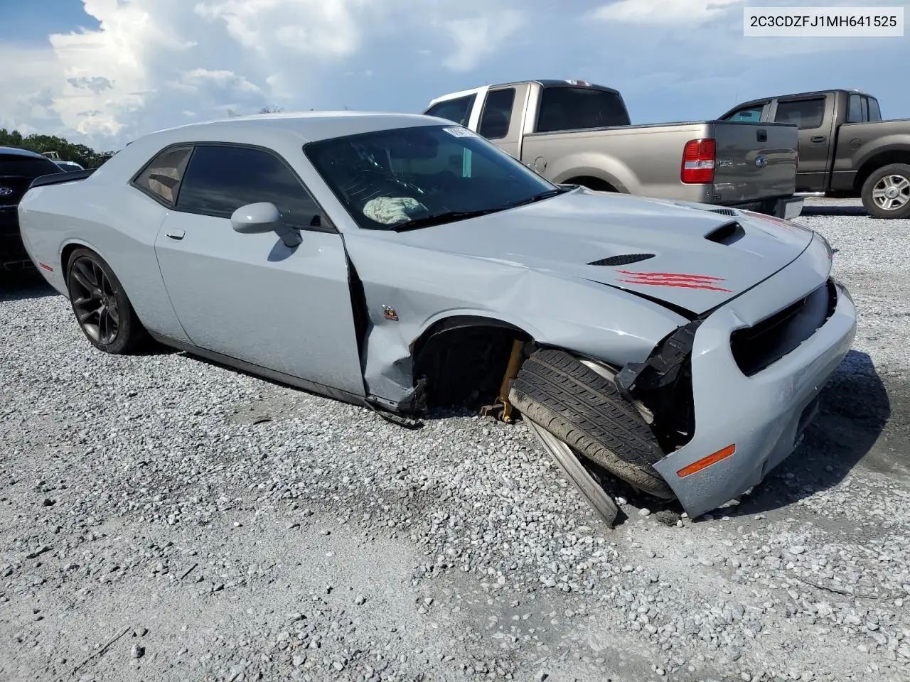 2021 Dodge Challenger R/T Scat Pack VIN: 2C3CDZFJ1MH641525 Lot: 62847125