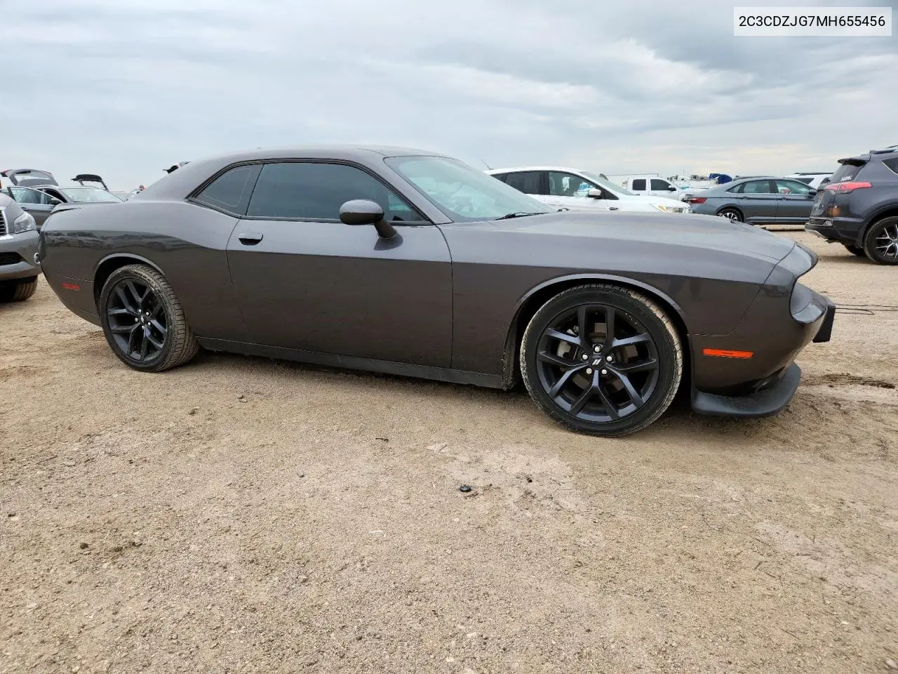 2021 Dodge Challenger Gt VIN: 2C3CDZJG7MH655456 Lot: 63008995