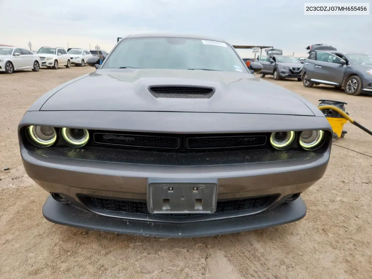 2021 Dodge Challenger Gt VIN: 2C3CDZJG7MH655456 Lot: 63008995