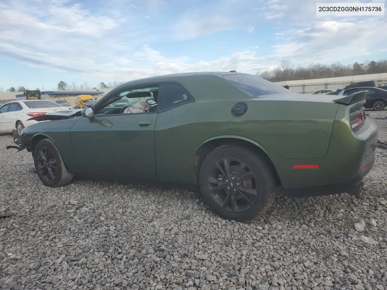 2022 Dodge Challenger Sxt VIN: 2C3CDZGG0NH175736 Lot: 46458235