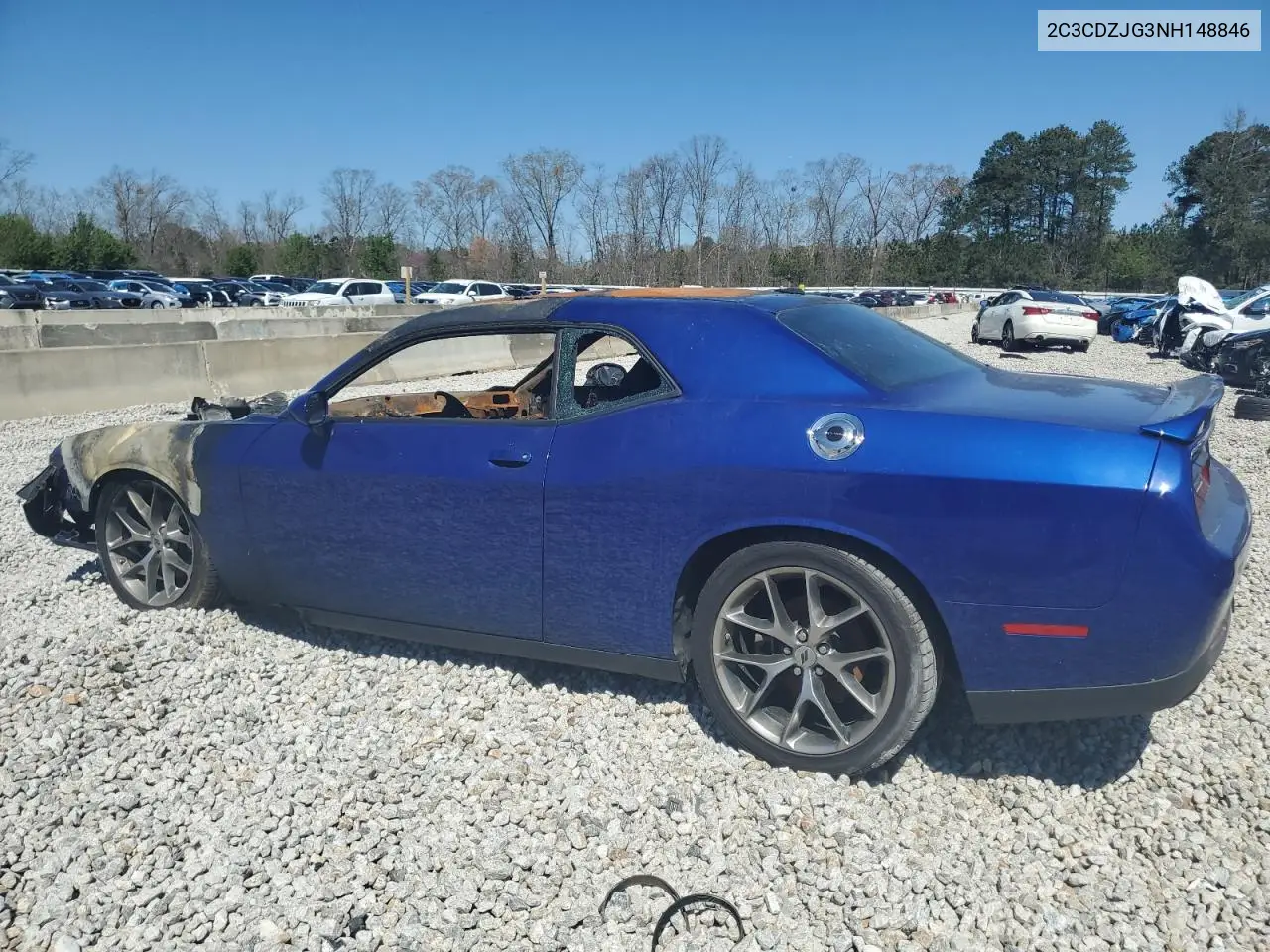 2c3cdzjg3nh148846 2C3CDZJG3NH148846 2022 Dodge Challenger Gt