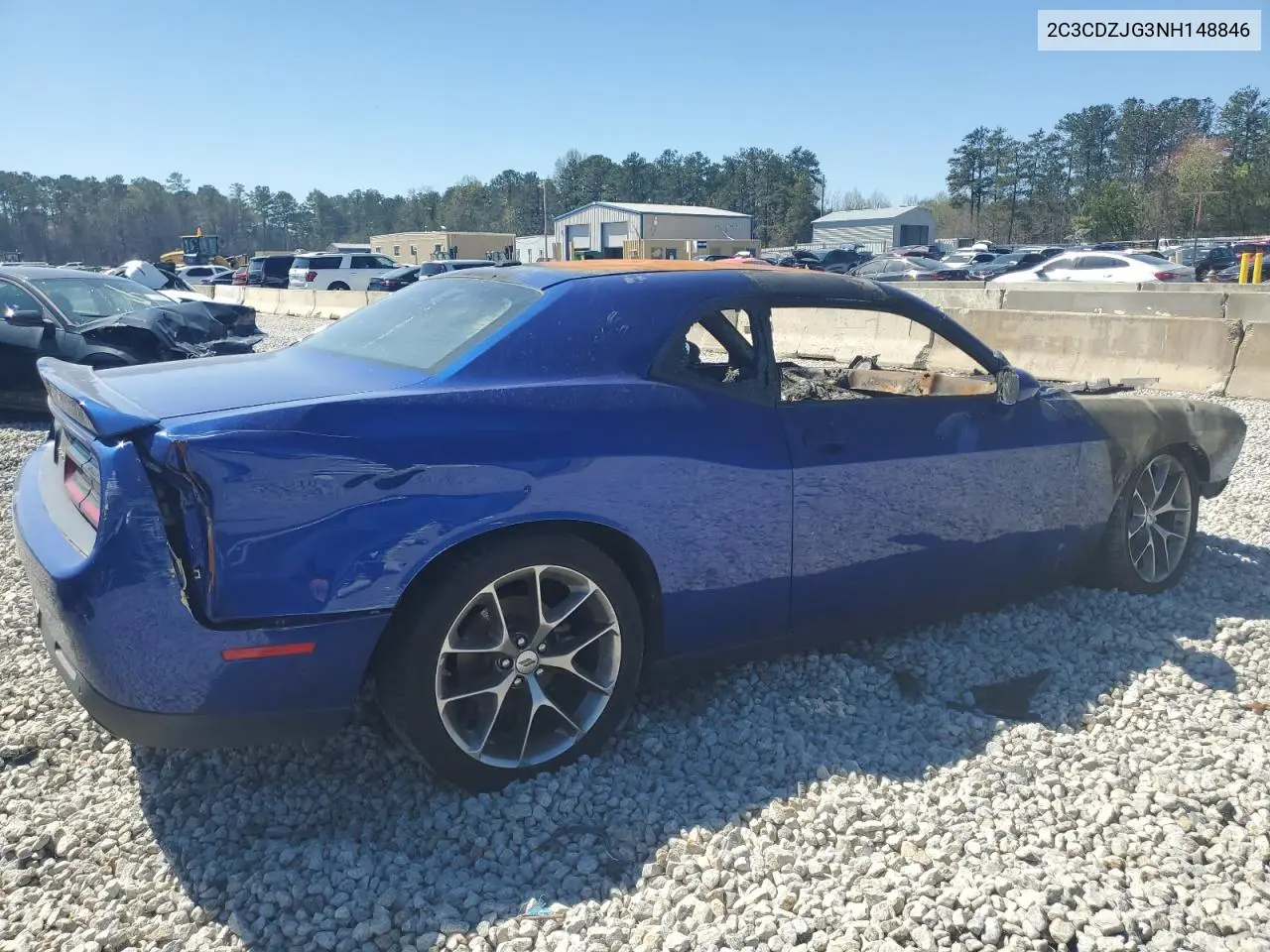 2c3cdzjg3nh148846 2C3CDZJG3NH148846 2022 Dodge Challenger Gt