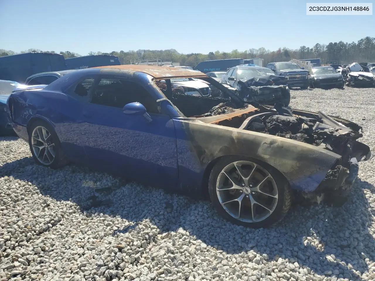 2c3cdzjg3nh148846 2C3CDZJG3NH148846 2022 Dodge Challenger Gt