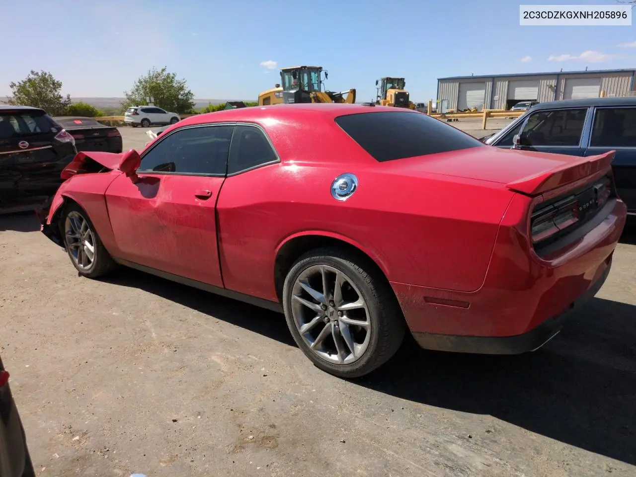 2022 Dodge Challenger Gt VIN: 2C3CDZKGXNH205896 Lot: 56486455