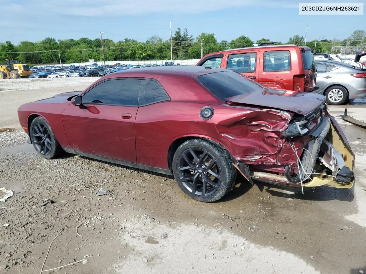 2022 Dodge Challenger Gt VIN: 2C3CDZJG6NH263621 Lot: 56668595