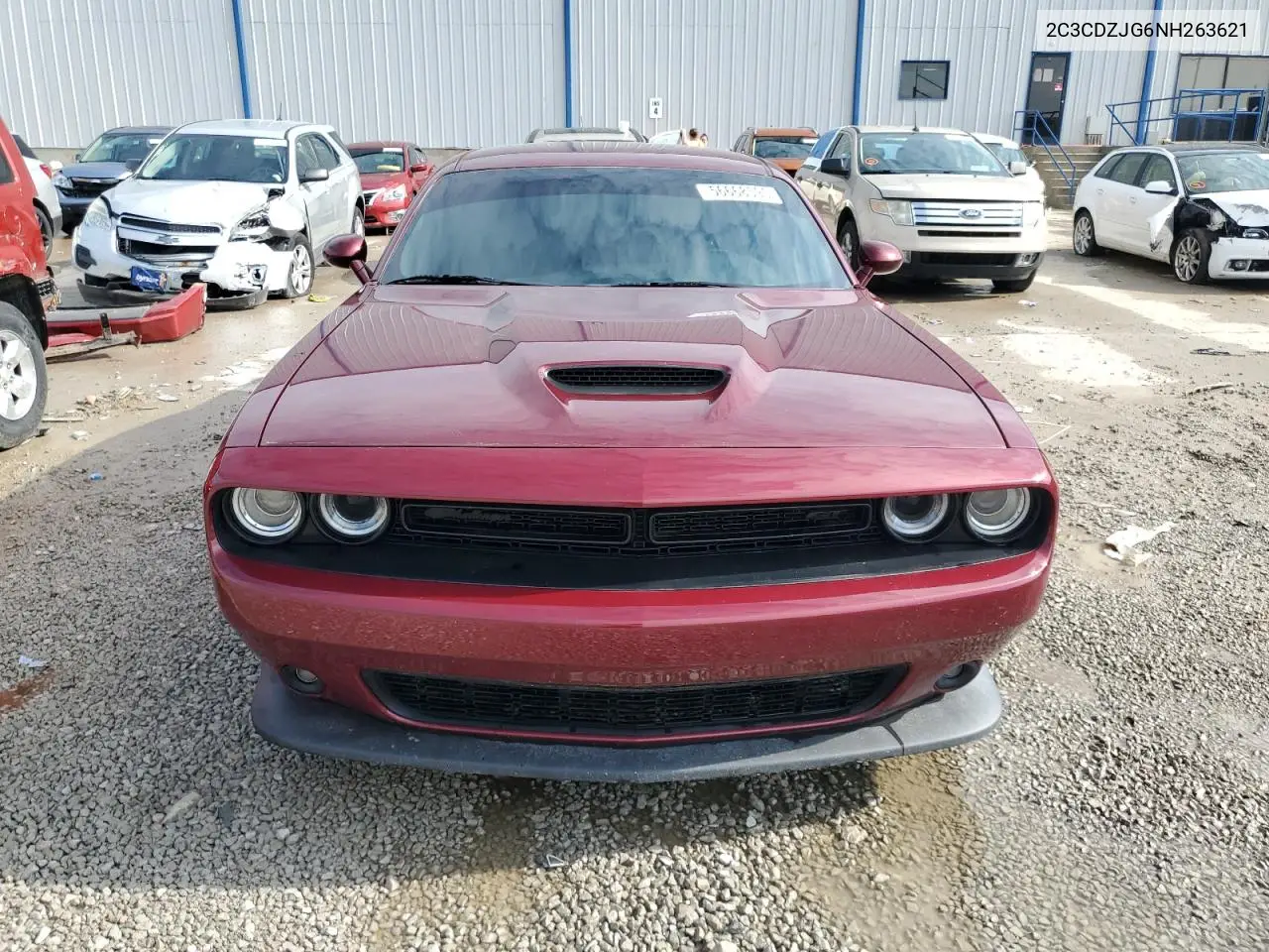 2022 Dodge Challenger Gt VIN: 2C3CDZJG6NH263621 Lot: 56668595