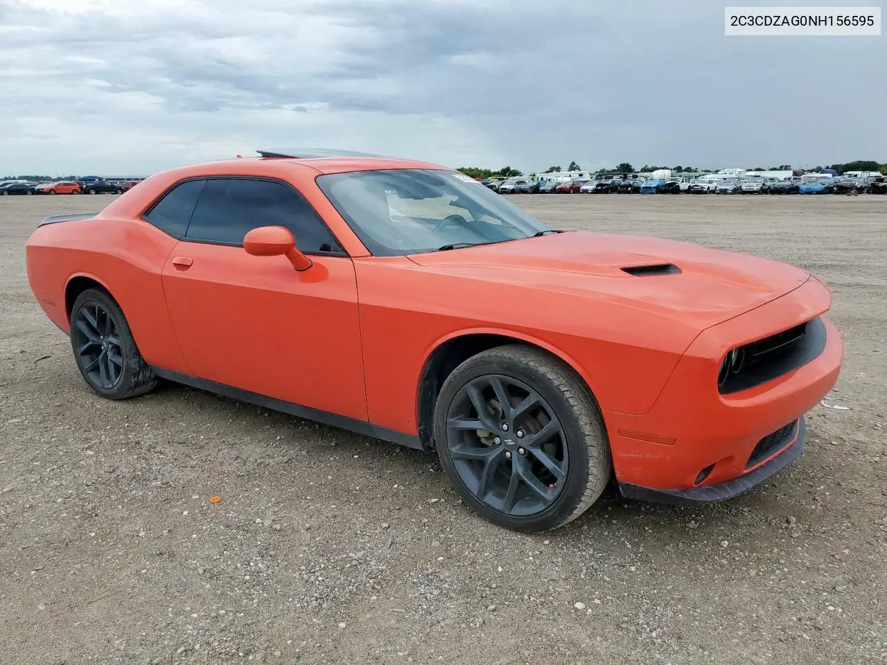 2022 Dodge Challenger Sxt VIN: 2C3CDZAG0NH156595 Lot: 62597065