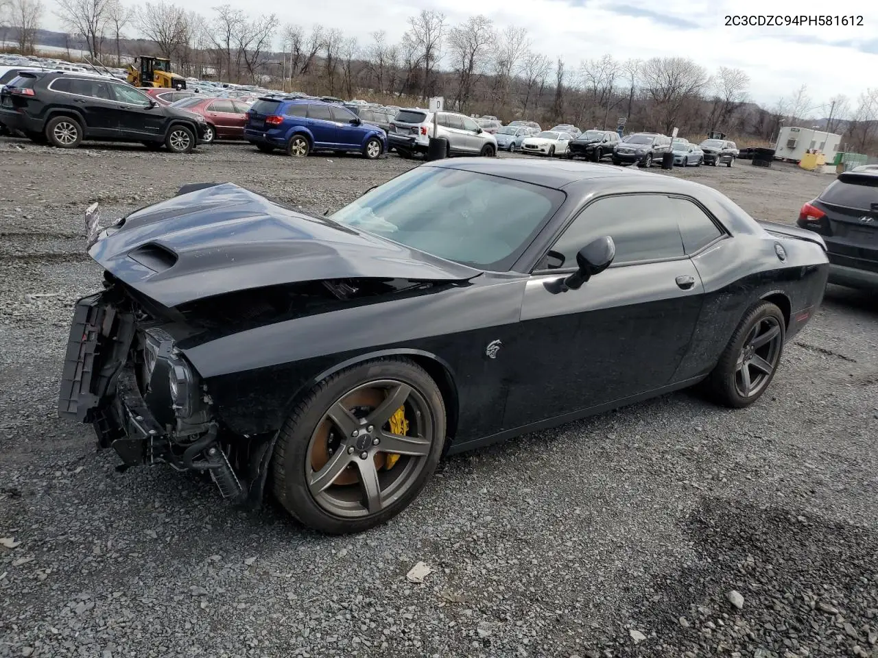 2023 Dodge Challenger Srt Hellcat VIN: 2C3CDZC94PH581612 Lot: 52937085