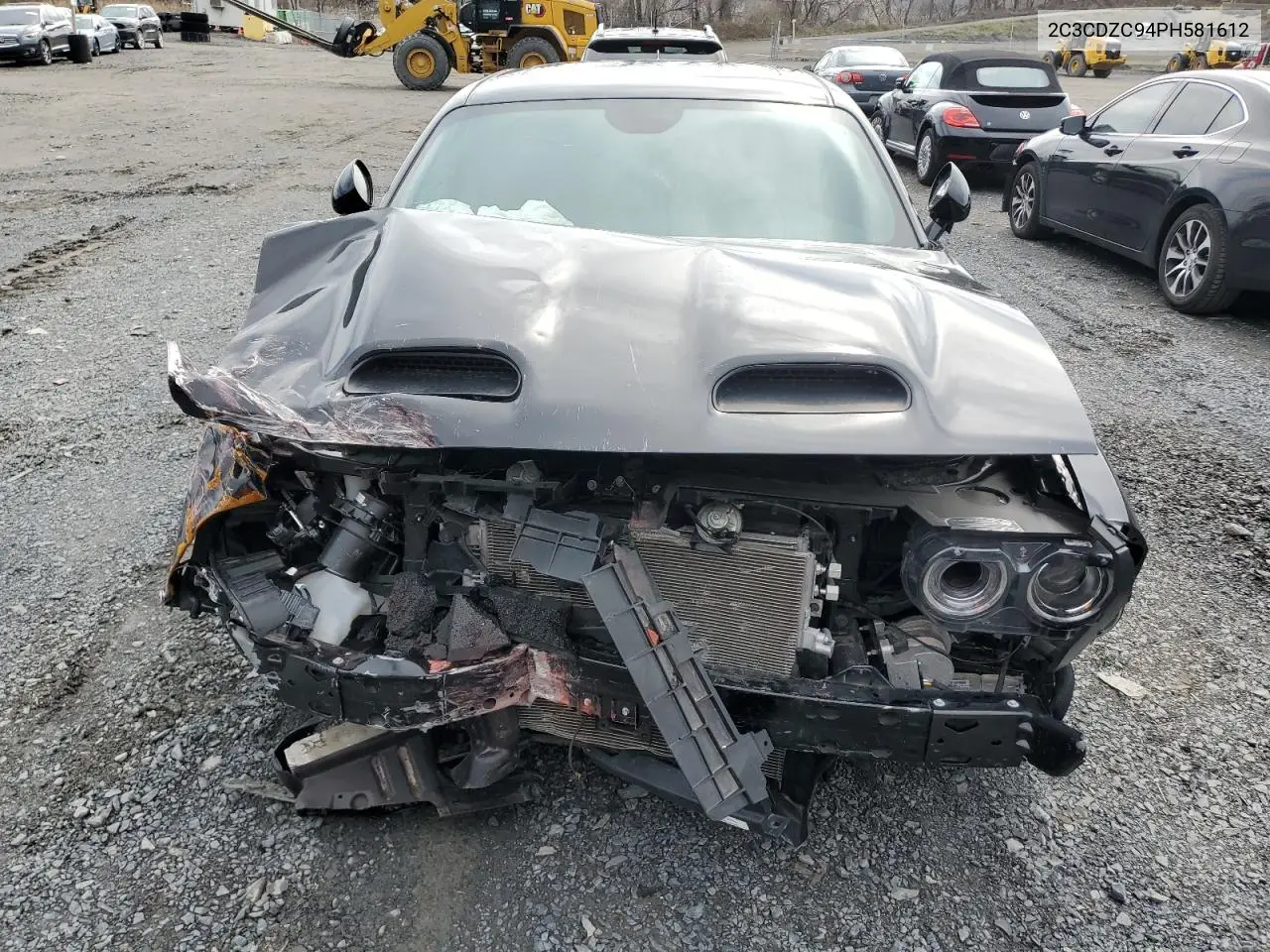 2023 Dodge Challenger Srt Hellcat VIN: 2C3CDZC94PH581612 Lot: 52937085