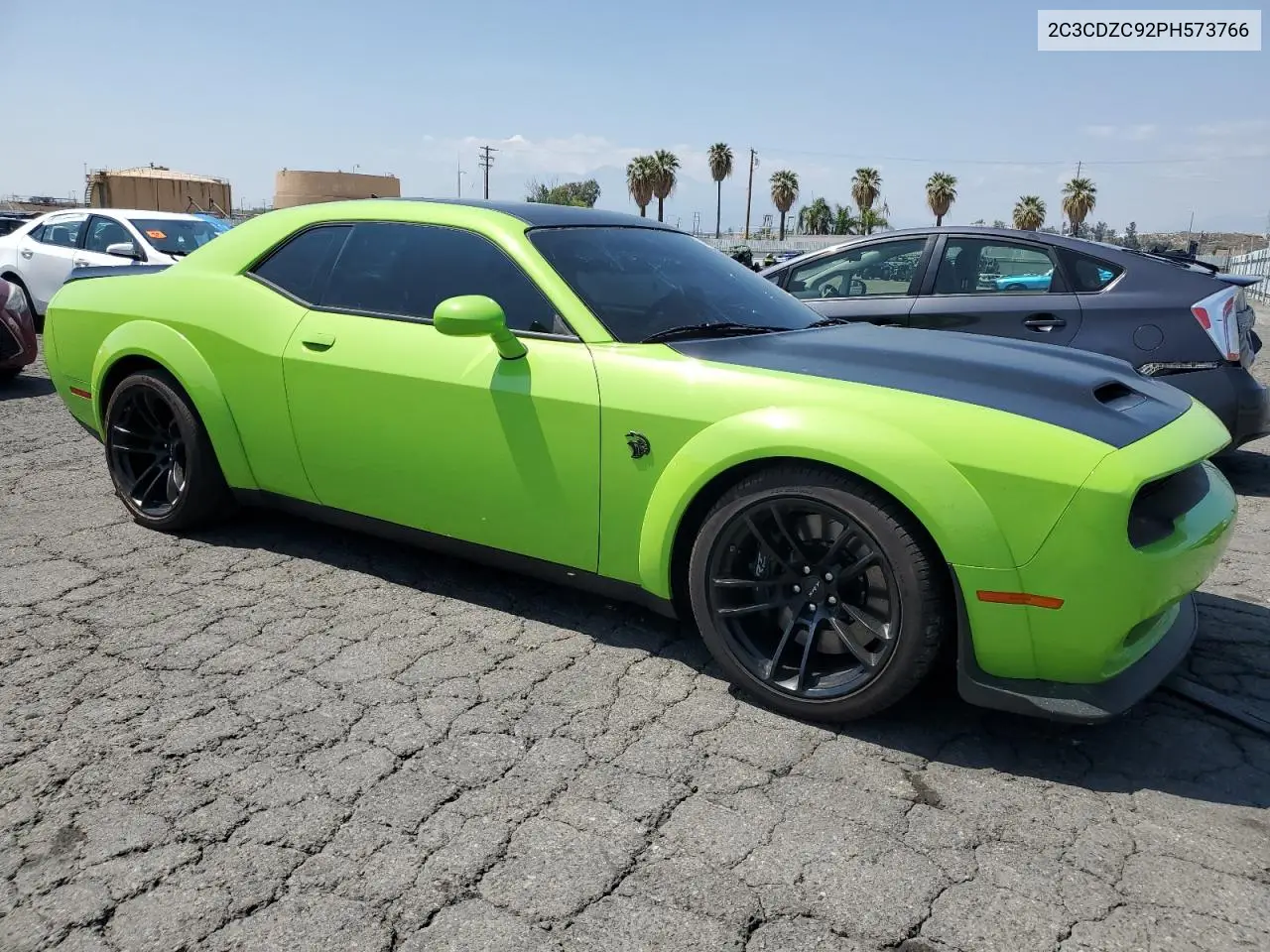 2023 Dodge Challenger Srt Hellcat VIN: 2C3CDZC92PH573766 Lot: 53305465