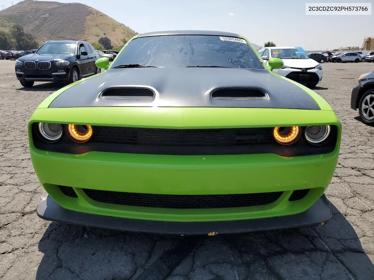 2023 Dodge Challenger Srt Hellcat VIN: 2C3CDZC92PH573766 Lot: 53305465