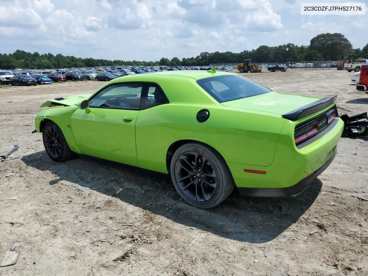 2023 Dodge Challenger R/T Scat Pack VIN: 2C3CDZFJ7PH527176 Lot: 62324595