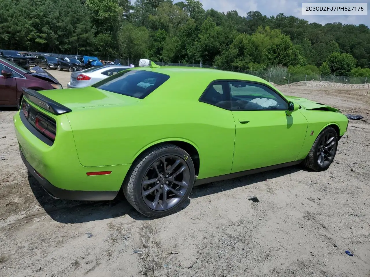 2023 Dodge Challenger R/T Scat Pack VIN: 2C3CDZFJ7PH527176 Lot: 62324595