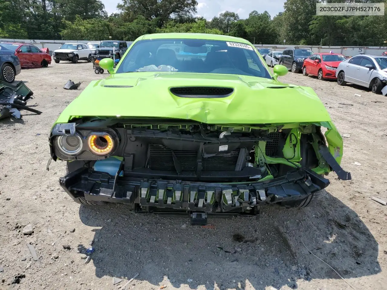 2023 Dodge Challenger R/T Scat Pack VIN: 2C3CDZFJ7PH527176 Lot: 62324595