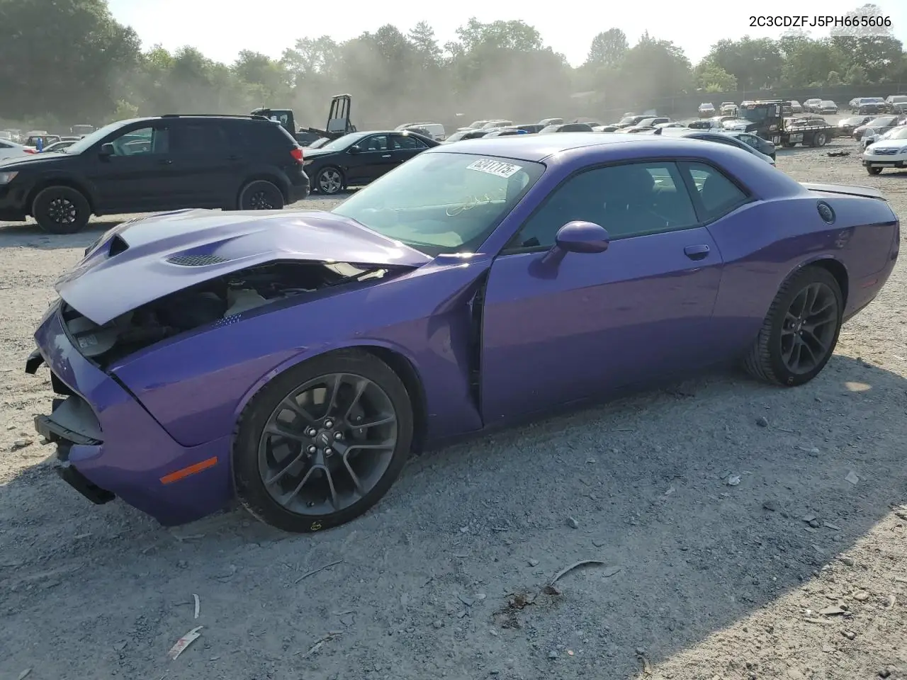 2023 Dodge Challenger R/T Scat Pack VIN: 2C3CDZFJ5PH665606 Lot: 62417175