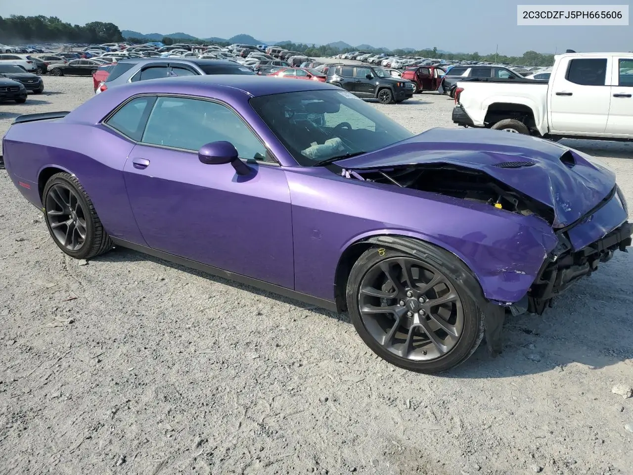 2023 Dodge Challenger R/T Scat Pack VIN: 2C3CDZFJ5PH665606 Lot: 62417175