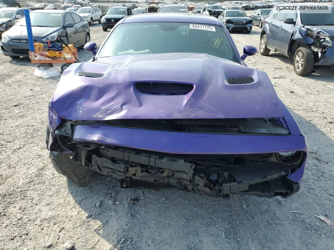 2023 Dodge Challenger R/T Scat Pack VIN: 2C3CDZFJ5PH665606 Lot: 62417175