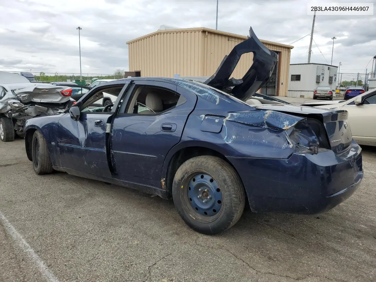 2006 Dodge Charger Se VIN: 2B3LA43G96H446907 Lot: 55609475