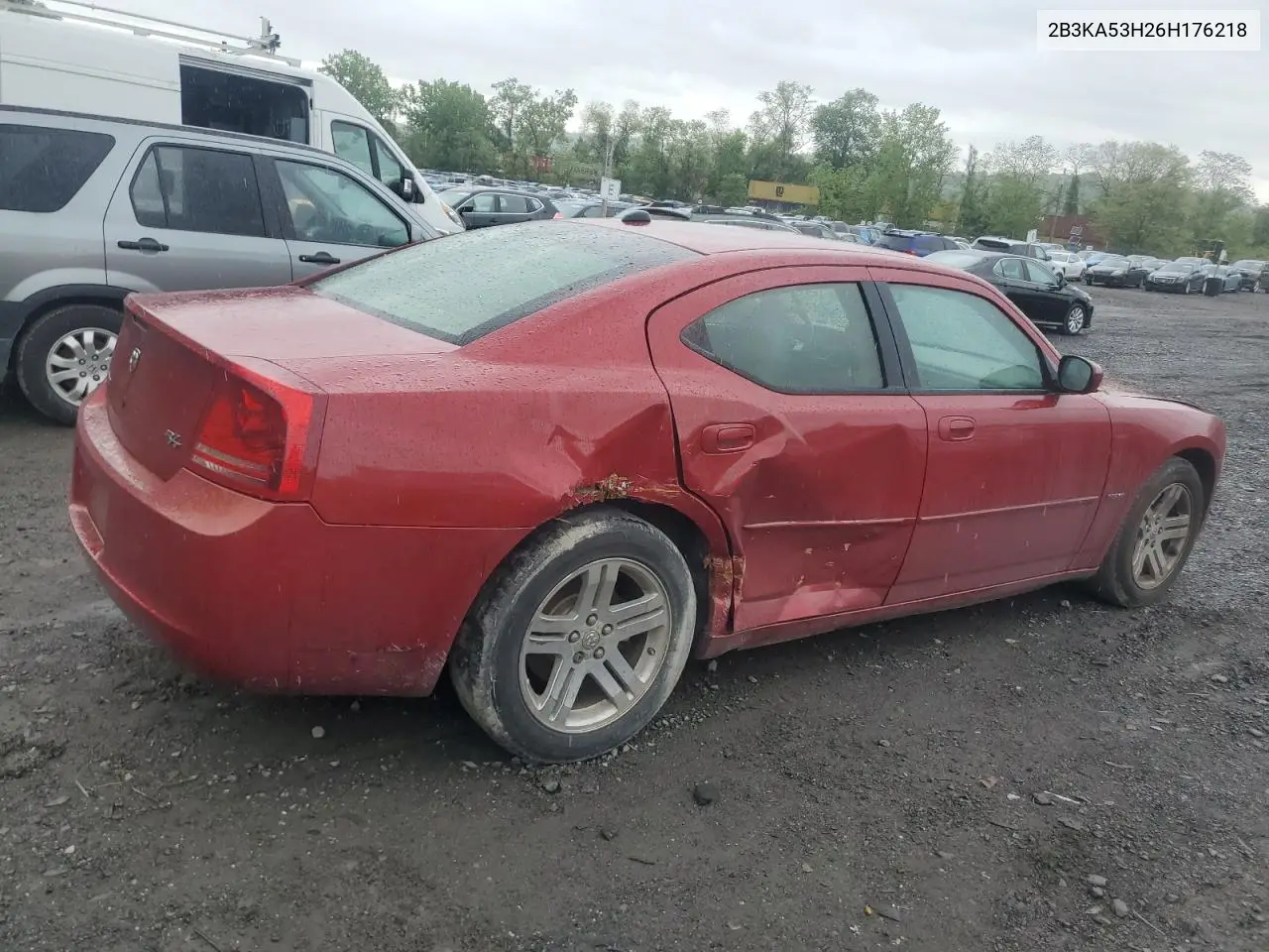 2006 Dodge Charger R/T VIN: 2B3KA53H26H176218 Lot: 56004855