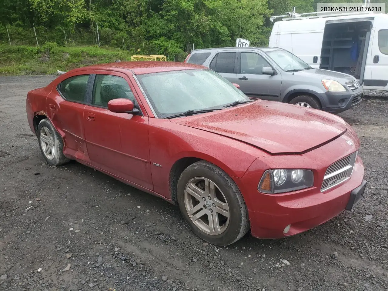 2006 Dodge Charger R/T VIN: 2B3KA53H26H176218 Lot: 56004855