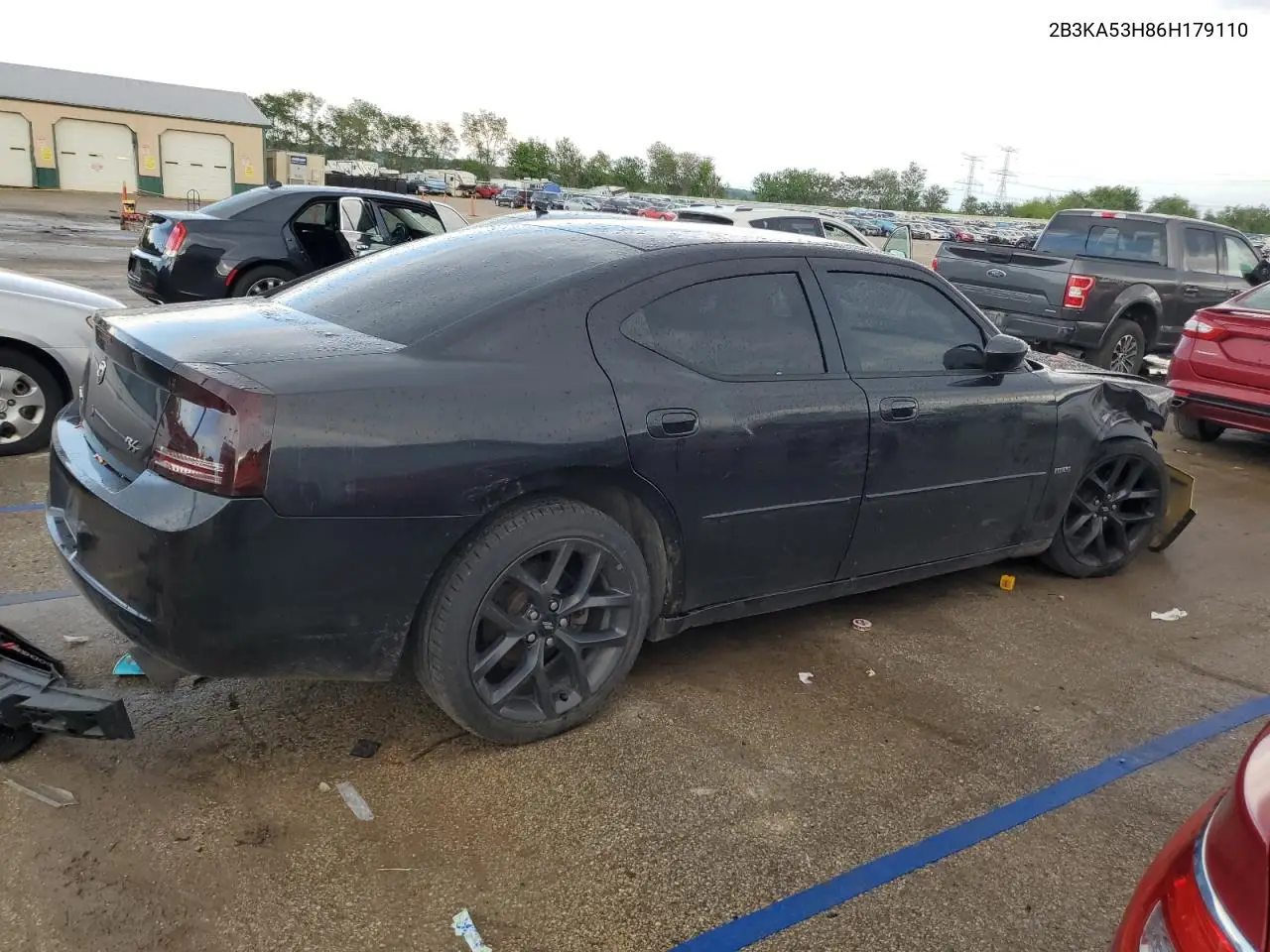 2006 Dodge Charger R/T VIN: 2B3KA53H86H179110 Lot: 56318655