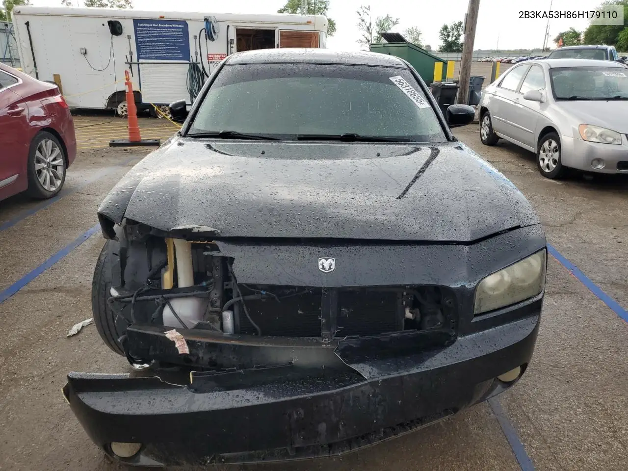 2006 Dodge Charger R/T VIN: 2B3KA53H86H179110 Lot: 56318655