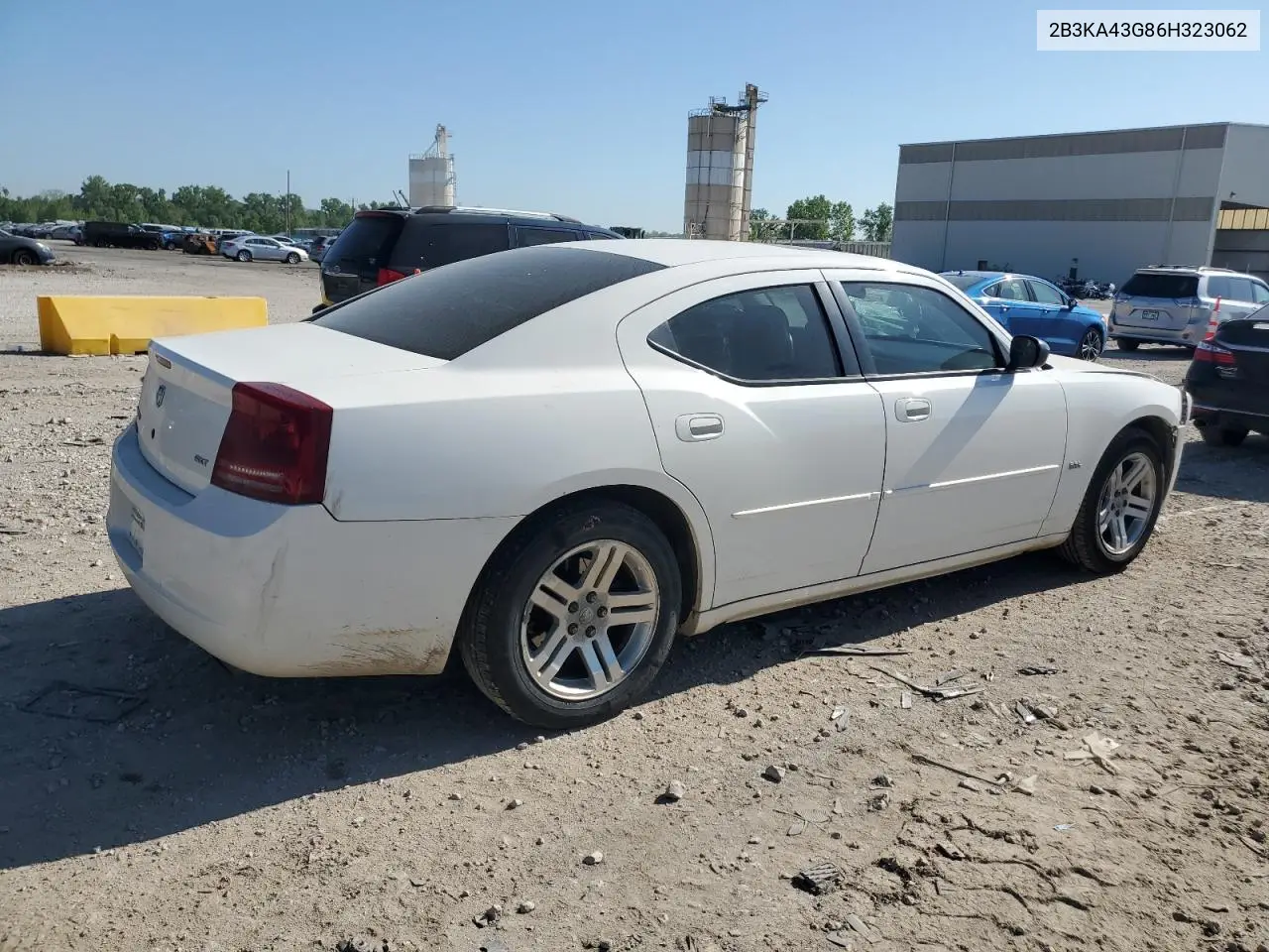 2006 Dodge Charger Se VIN: 2B3KA43G86H323062 Lot: 56862535