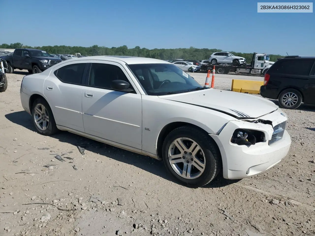 2006 Dodge Charger Se VIN: 2B3KA43G86H323062 Lot: 56862535