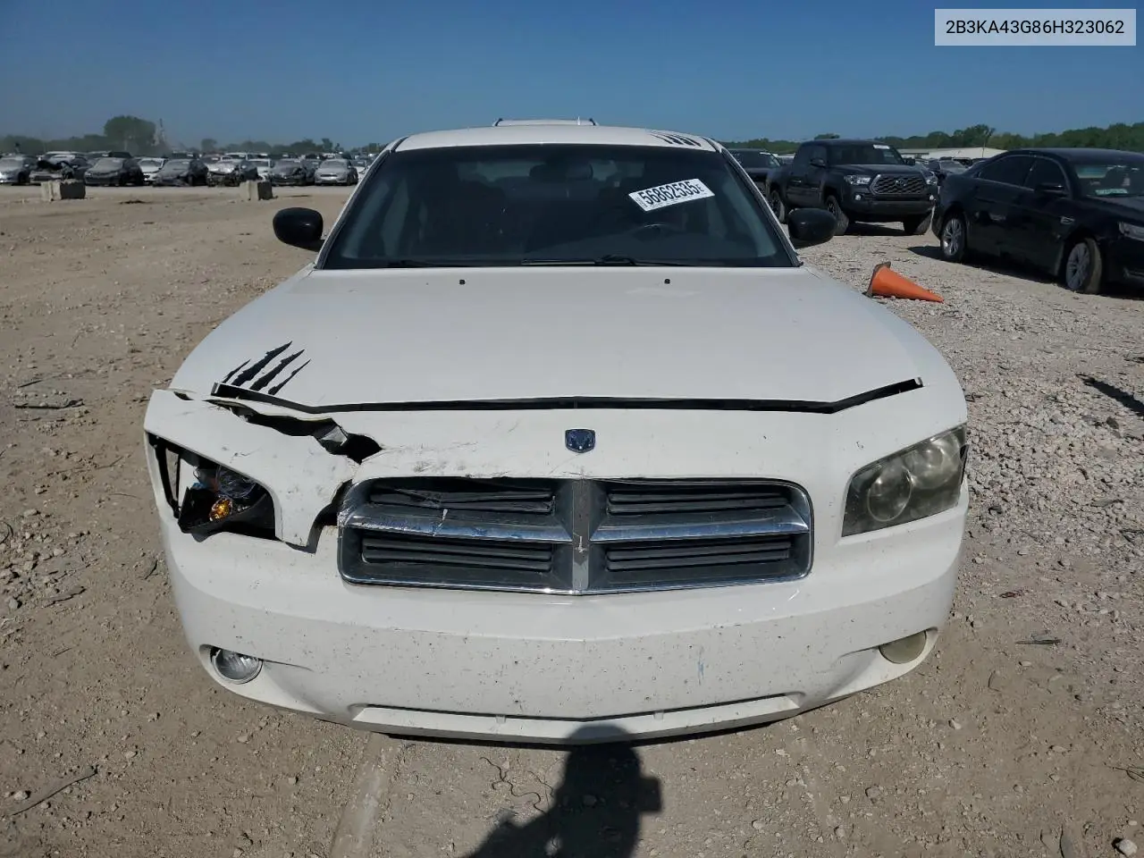 2006 Dodge Charger Se VIN: 2B3KA43G86H323062 Lot: 56862535