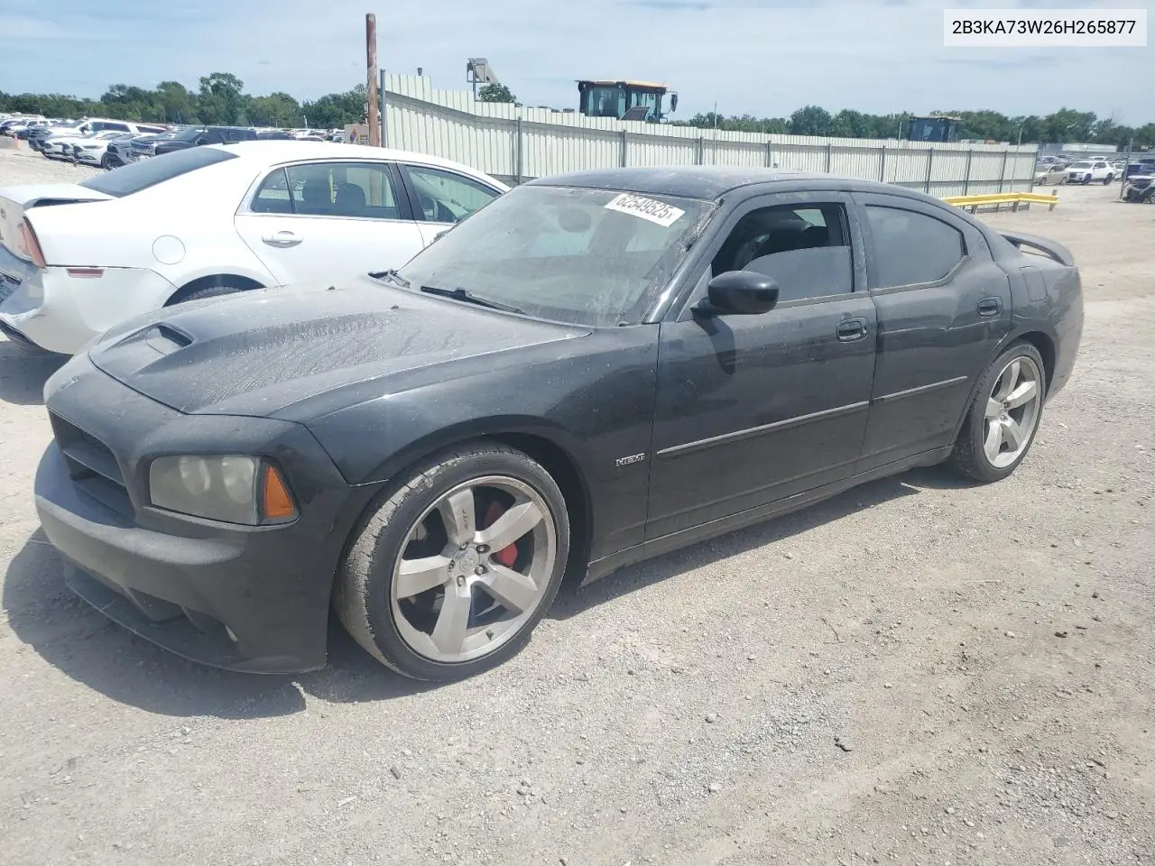 2006 Dodge Charger Srt-8 VIN: 2B3KA73W26H265877 Lot: 62549525