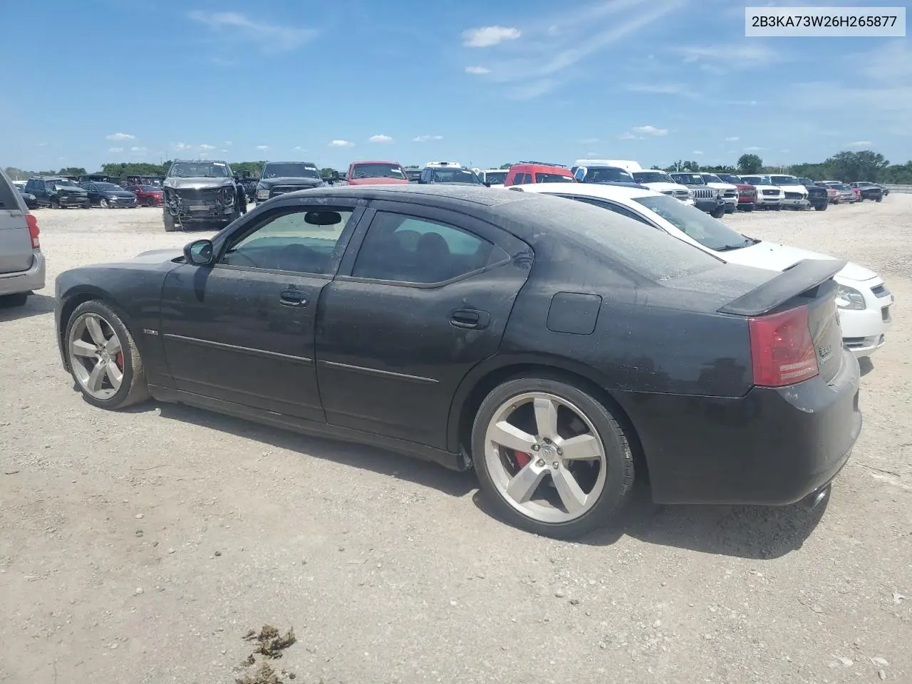 2006 Dodge Charger Srt-8 VIN: 2B3KA73W26H265877 Lot: 62549525