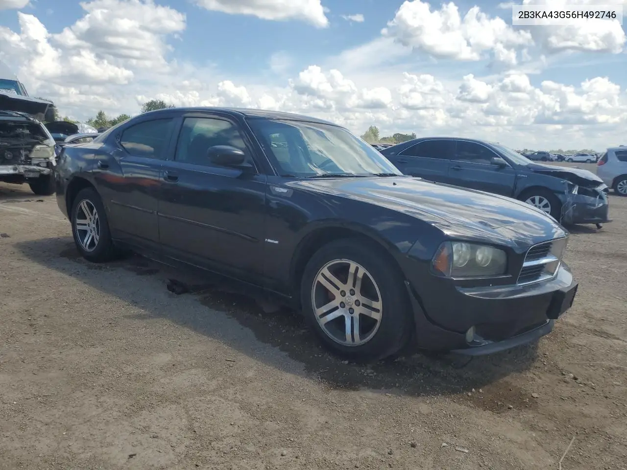 2006 Dodge Charger Se VIN: 2B3KA43G56H492746 Lot: 62712175