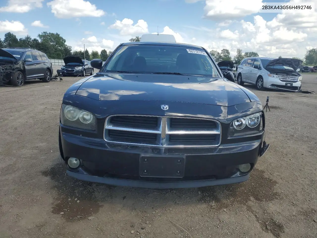 2006 Dodge Charger Se VIN: 2B3KA43G56H492746 Lot: 62712175