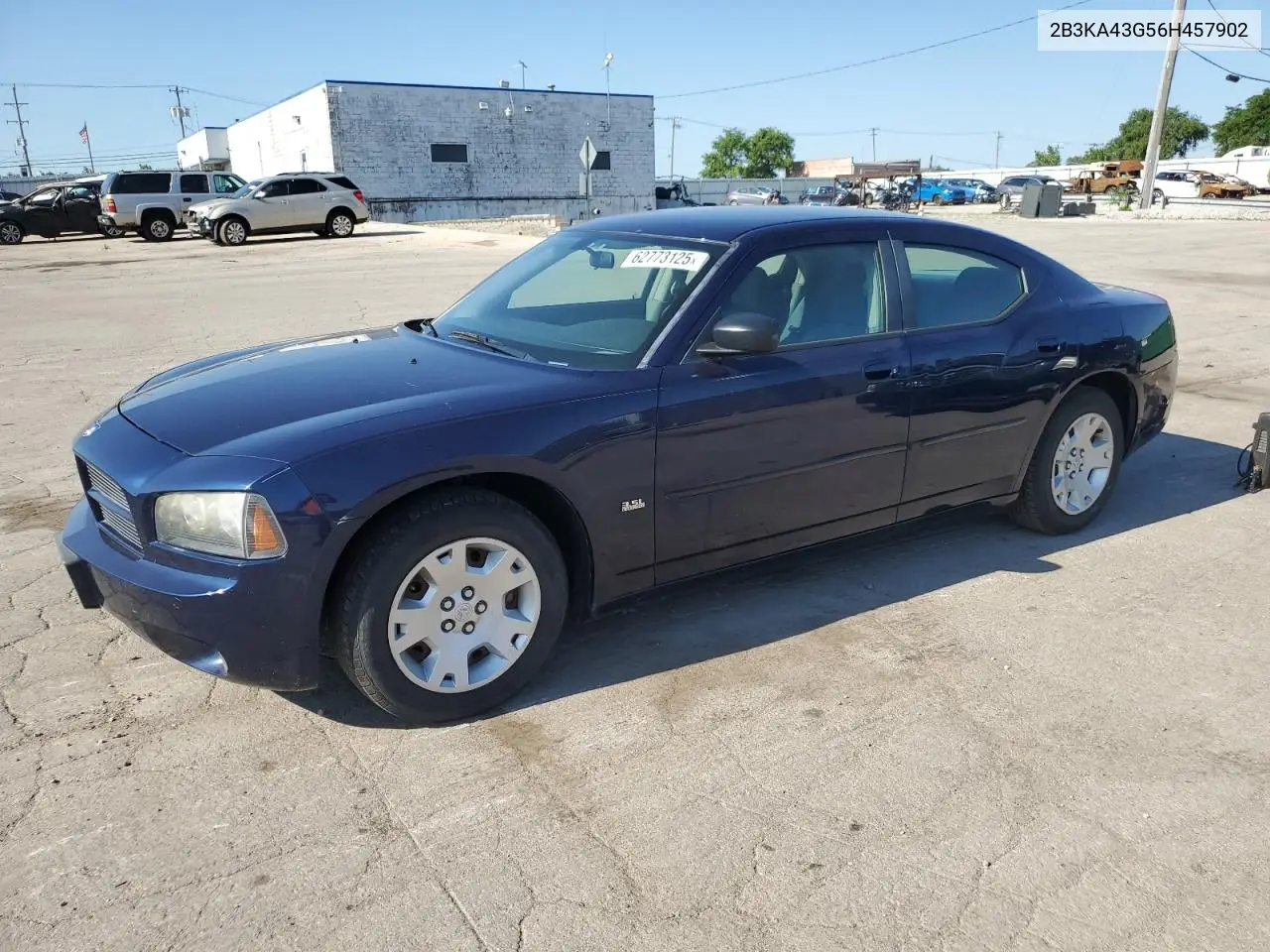 2006 Dodge Charger Se VIN: 2B3KA43G56H457902 Lot: 62773125
