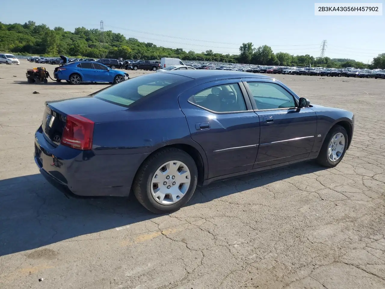 2006 Dodge Charger Se VIN: 2B3KA43G56H457902 Lot: 62773125