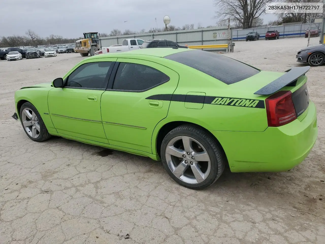 2007 Dodge Charger R/T VIN: 2B3KA53H17H722797 Lot: 49736095
