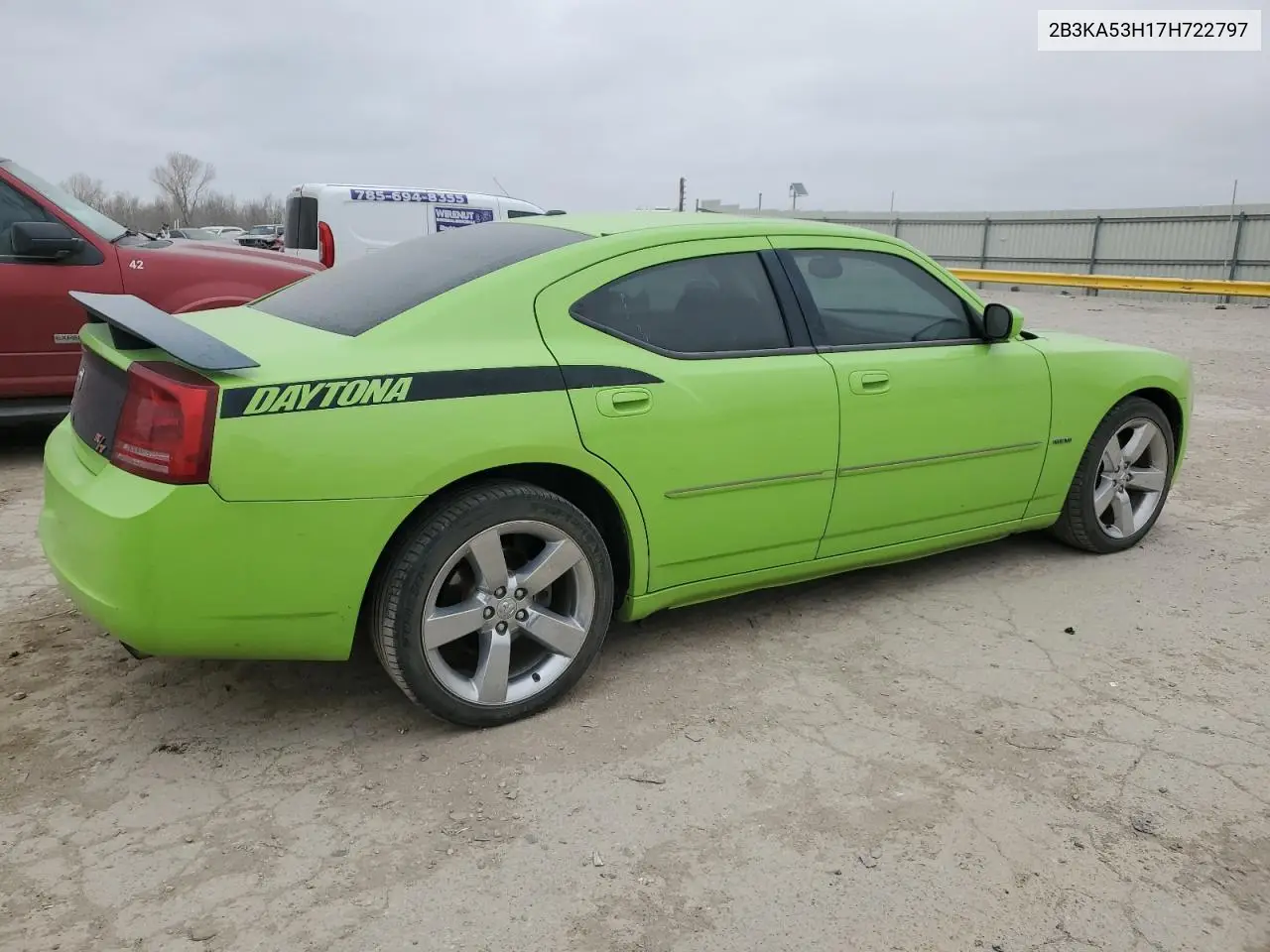 2007 Dodge Charger R/T VIN: 2B3KA53H17H722797 Lot: 49736095