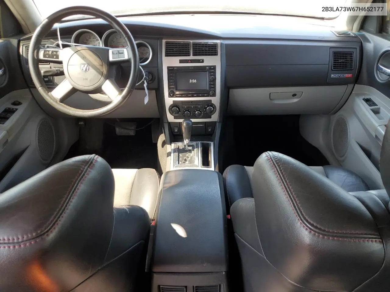 2007 Dodge Charger Srt-8 VIN: 2B3LA73W67H652177 Lot: 55176925