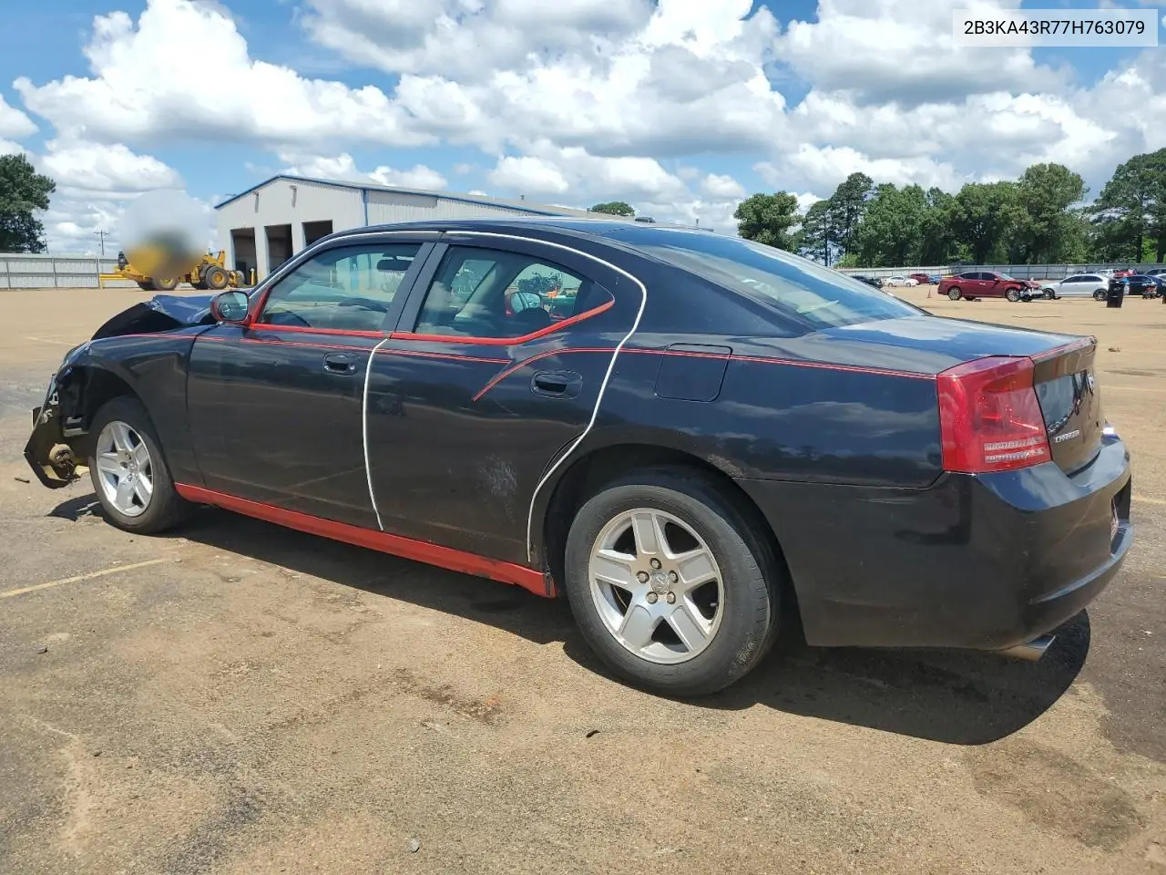 2007 Dodge Charger Se VIN: 2B3KA43R77H763079 Lot: 55503345