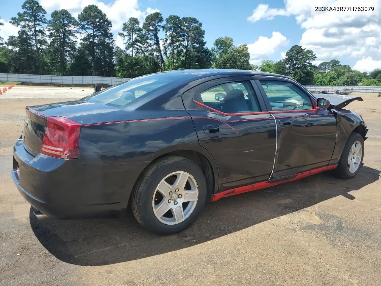 2007 Dodge Charger Se VIN: 2B3KA43R77H763079 Lot: 55503345