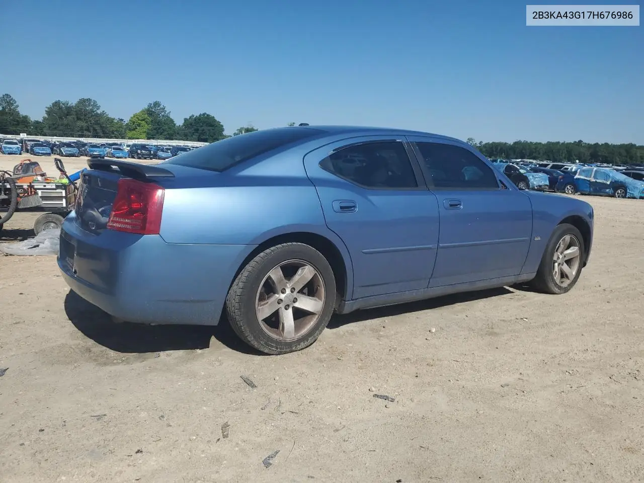 2007 Dodge Charger Se VIN: 2B3KA43G17H676986 Lot: 55747455
