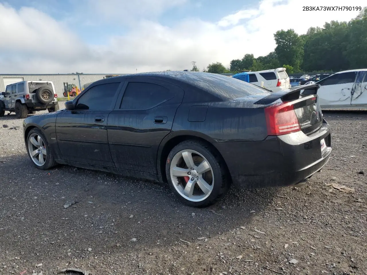 2007 Dodge Charger Srt-8 VIN: 2B3KA73WX7H790199 Lot: 55916245