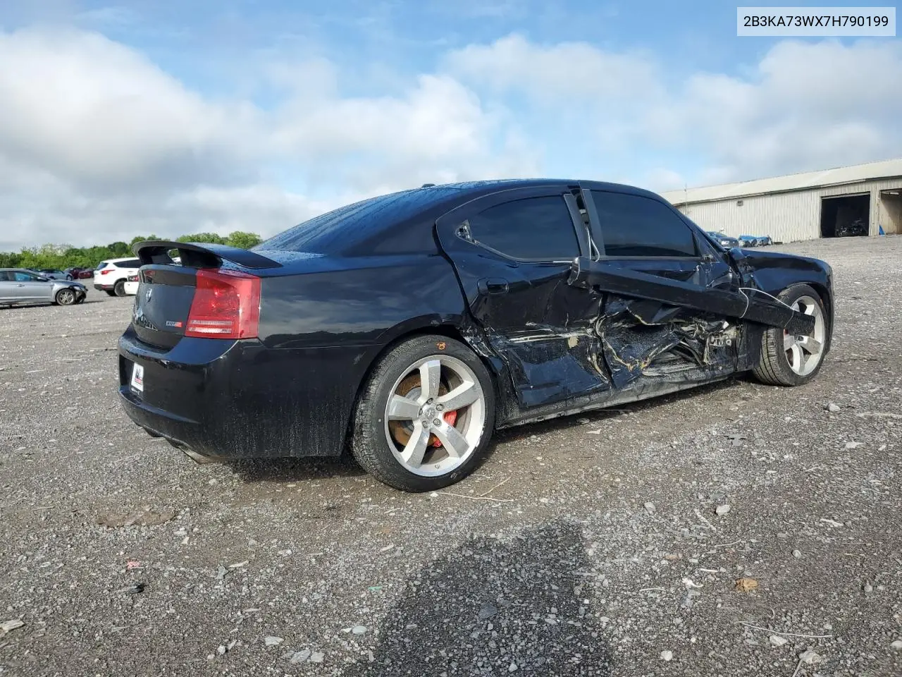 2007 Dodge Charger Srt-8 VIN: 2B3KA73WX7H790199 Lot: 55916245